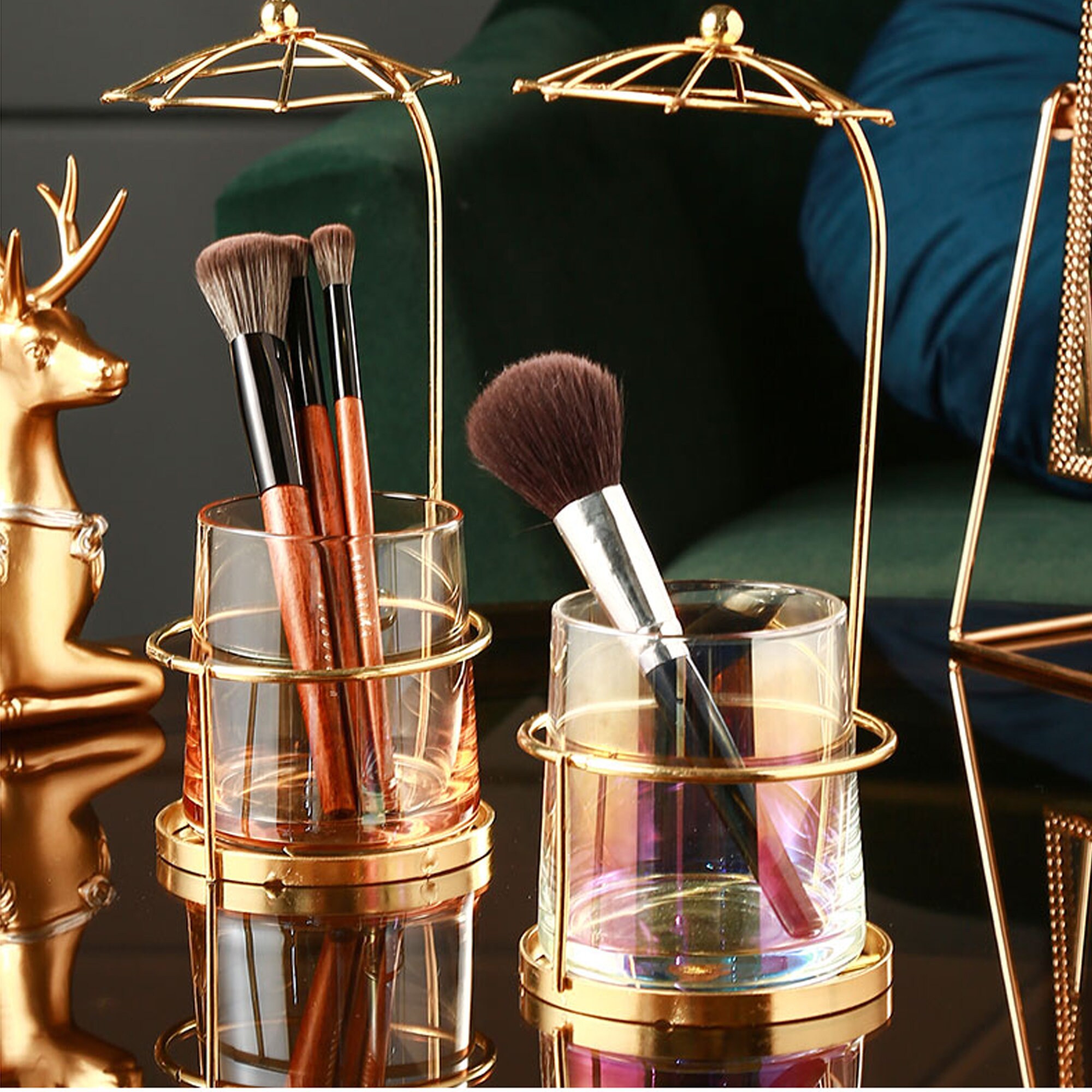 Color Transparent Pen HolderColor Glass Pen HolderGlass Etsy