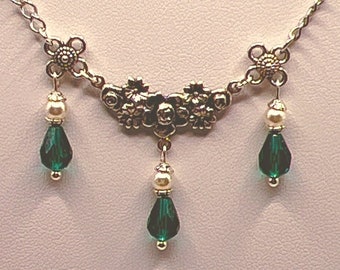 Regency necklace - Swarovski Crystal