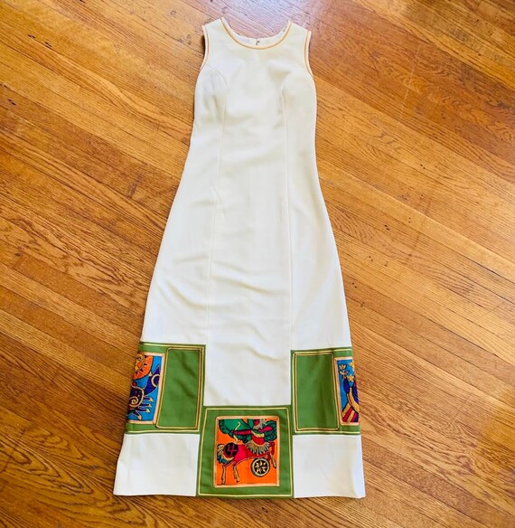 Rare 60s Astrological Gown by Joe Salazar