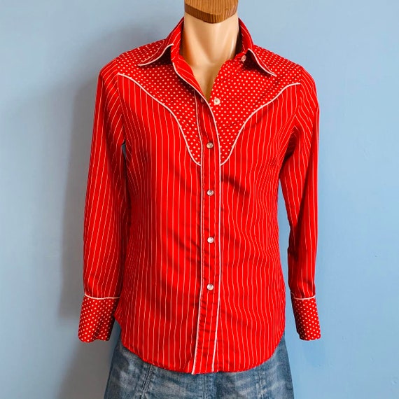 Vintage H Bar C California Ranchwear Blouse