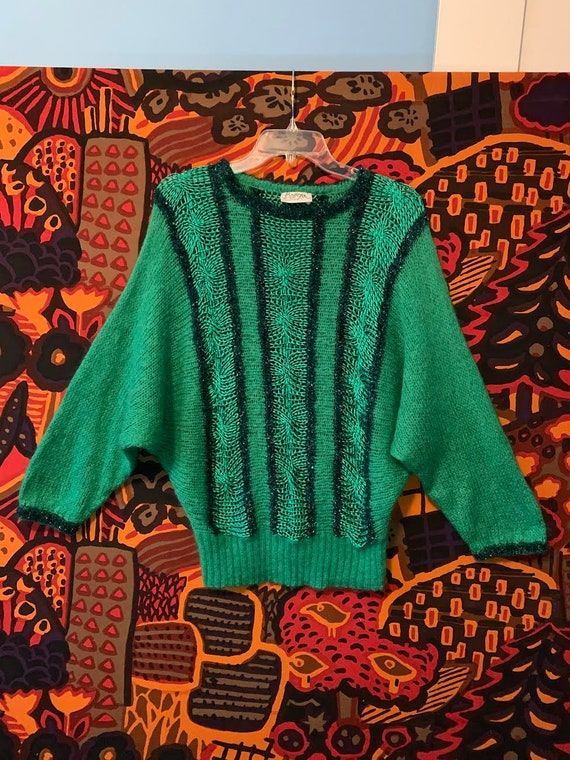 Ultra Fab 60's Batwing Mohair Sweater