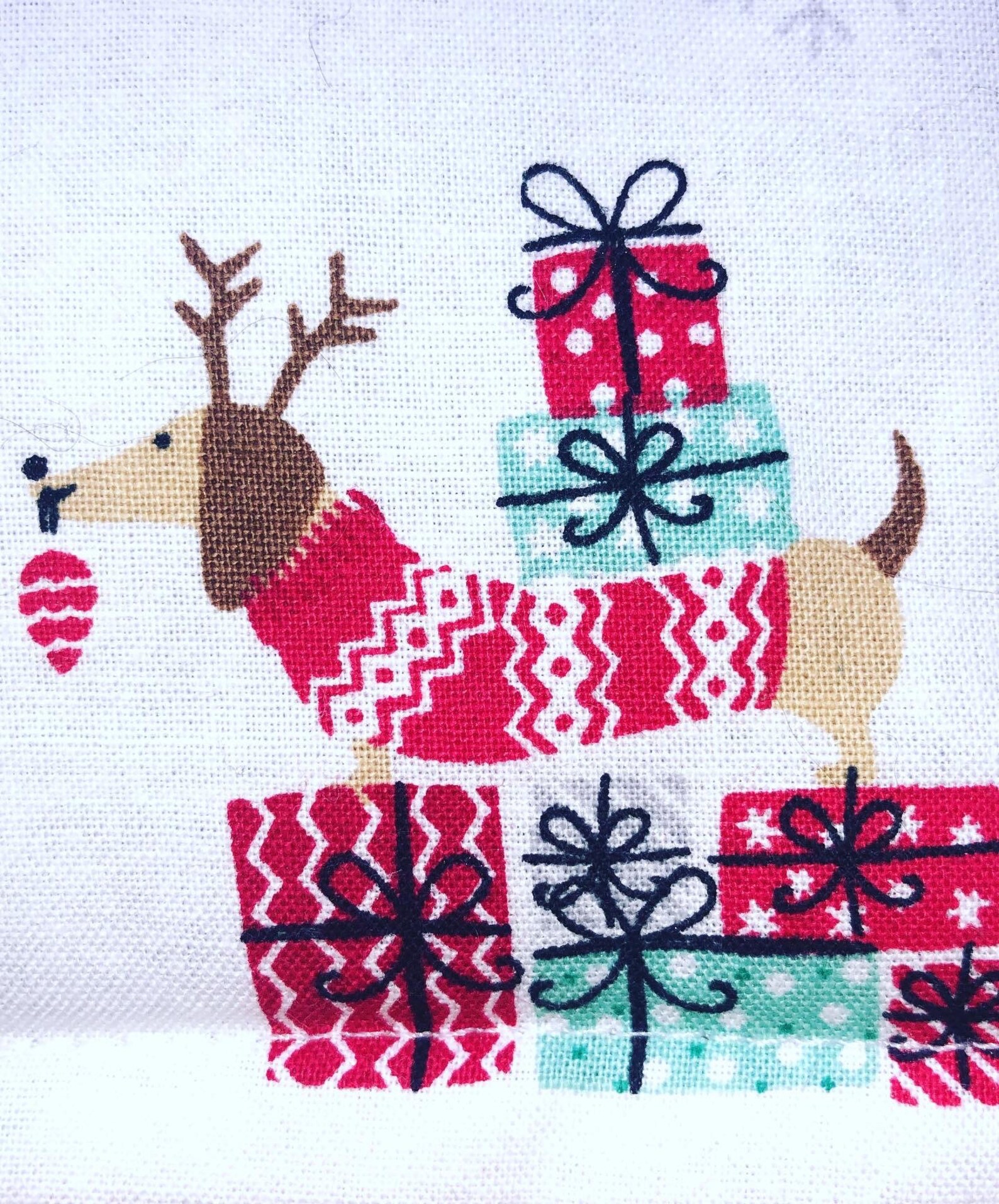 Edredón de Navidad Dachshund edredón de bebé manta para | Etsy