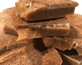 White Chocolate Cinnamon Sugar Butter Toffee (Half Pound)