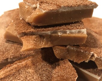 White Chocolate Cinnamon Sugar Butter Toffee (One Pound)