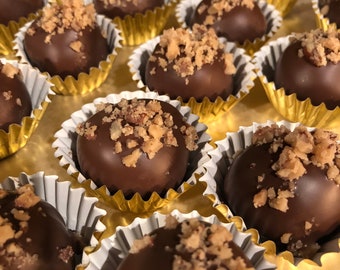 Peanut Butter Toffee Balls (One Dozen)