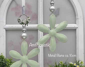 Fensterdeko Hänger Metall Blumen Fenster Dekoration