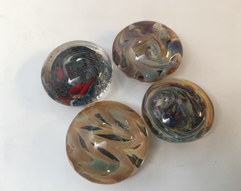 4 Glass Magnet Set (m002)