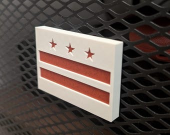 Washington DC Flag Magnet