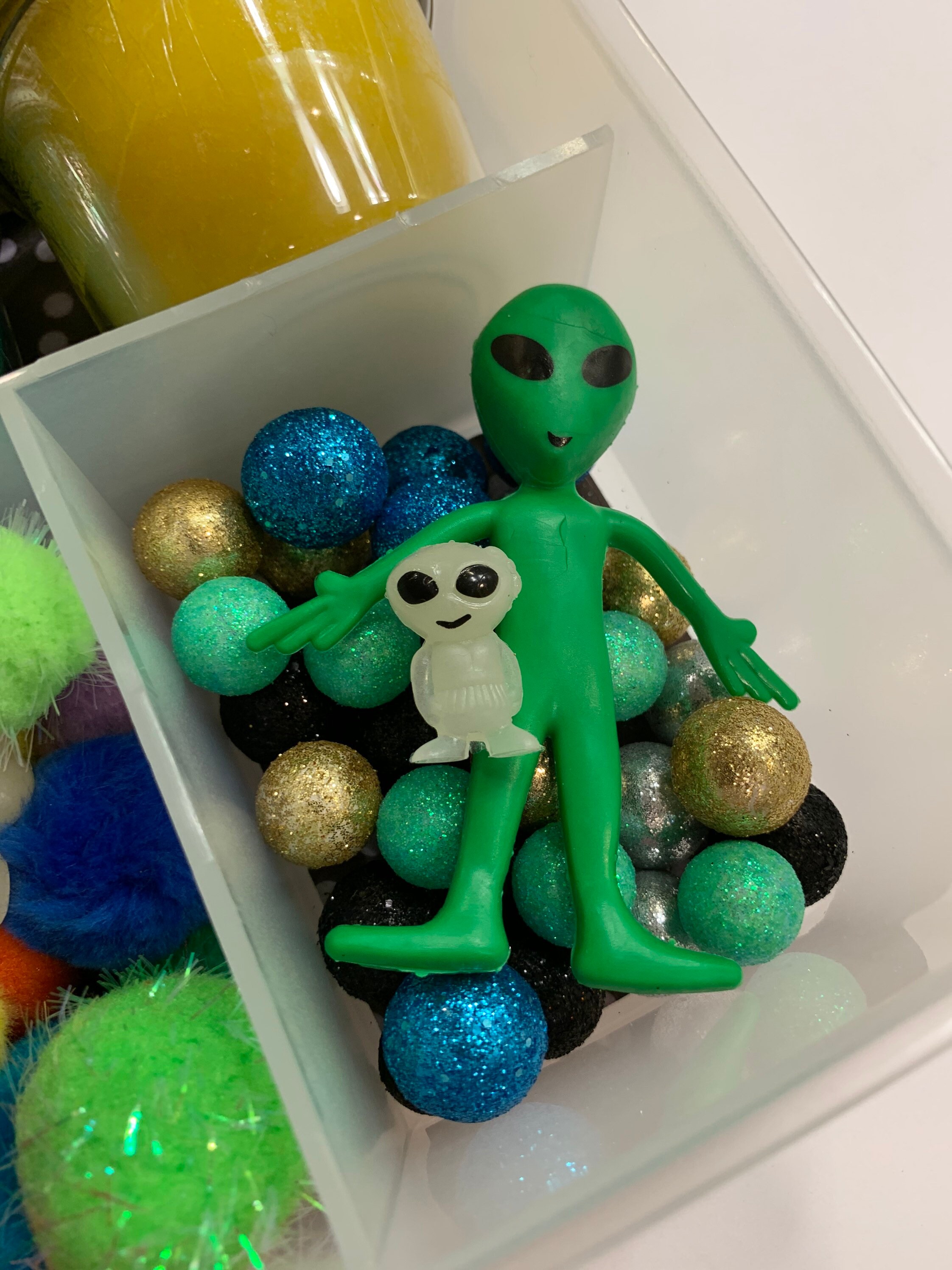 Outer Space Sensory Kit/Astronauts & Aliens/Play Dough Etsy