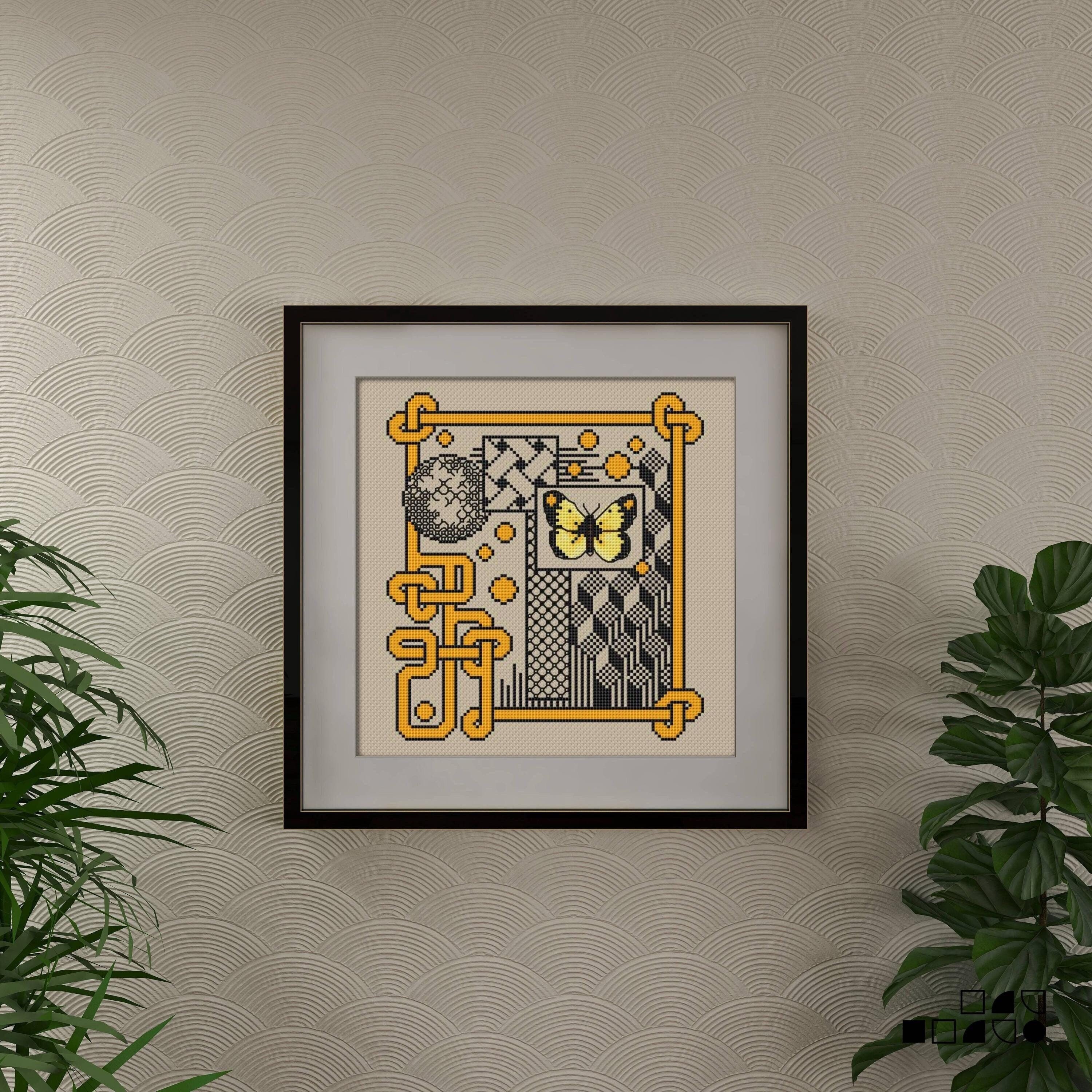 Ledmansion Monnalisa Rokende Gele Pop Art Muurkunst Led Lamp | €269 |  Whoppah, image size:3000x3000