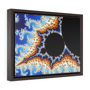 Eine Million Mal Fraktal Zoom Mandelbrot Antenne Canvas Wrap