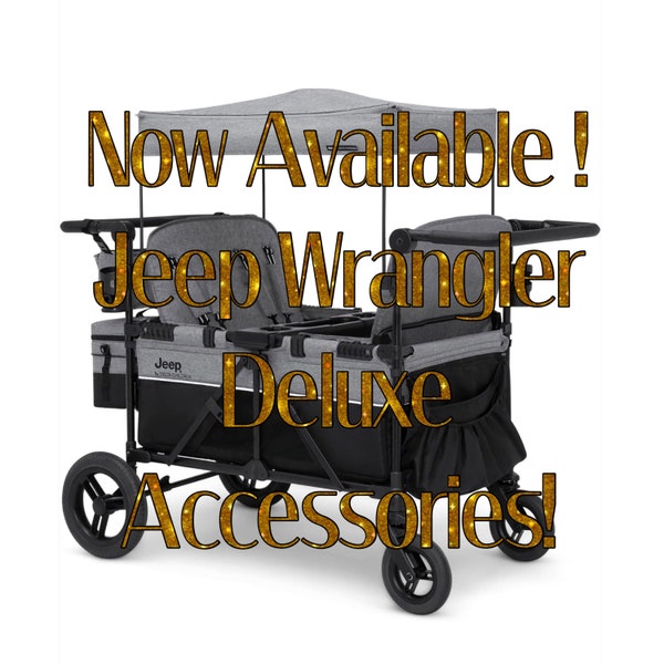 Jeep Wrangler Deluxe 4 seater Wagon Accessories, Seat Covers, Nap Mats, Canopy Cover