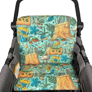 Wonderfold, Keenz, Joymor, Jeep, Larktale,Whimsical Mushroom Seat Covers W2, W4, XC XC+, Caravan, padded seat covers