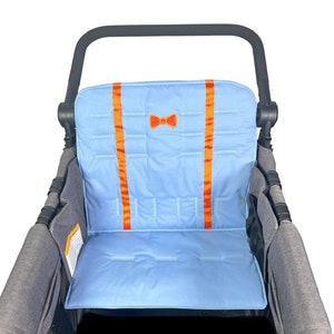 RTS Buddy W4 Seat Cover, Sold as Single, Embroidered Bow tie Design, Ready to Ship W4Luxe/elite