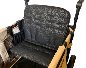 RTS KeenzXC+ Black Cheetah padded seat covers, KeenzXC+