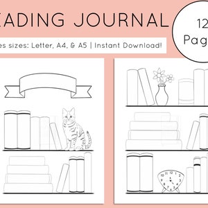 Reading Journal Printable | Book Tracker