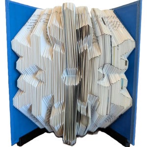 Book Folding Pattern - SNOWFLAKE