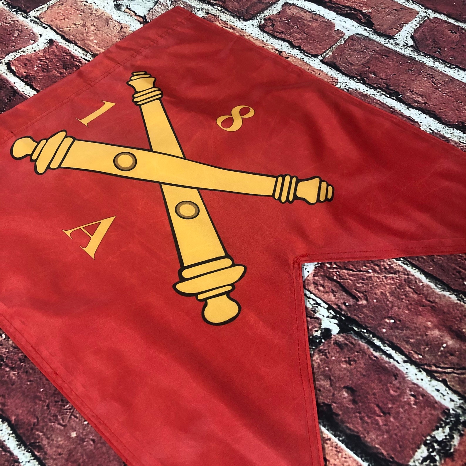 8th Field Artillery Regiment Guidon Free Shipping 20x27 Etsy