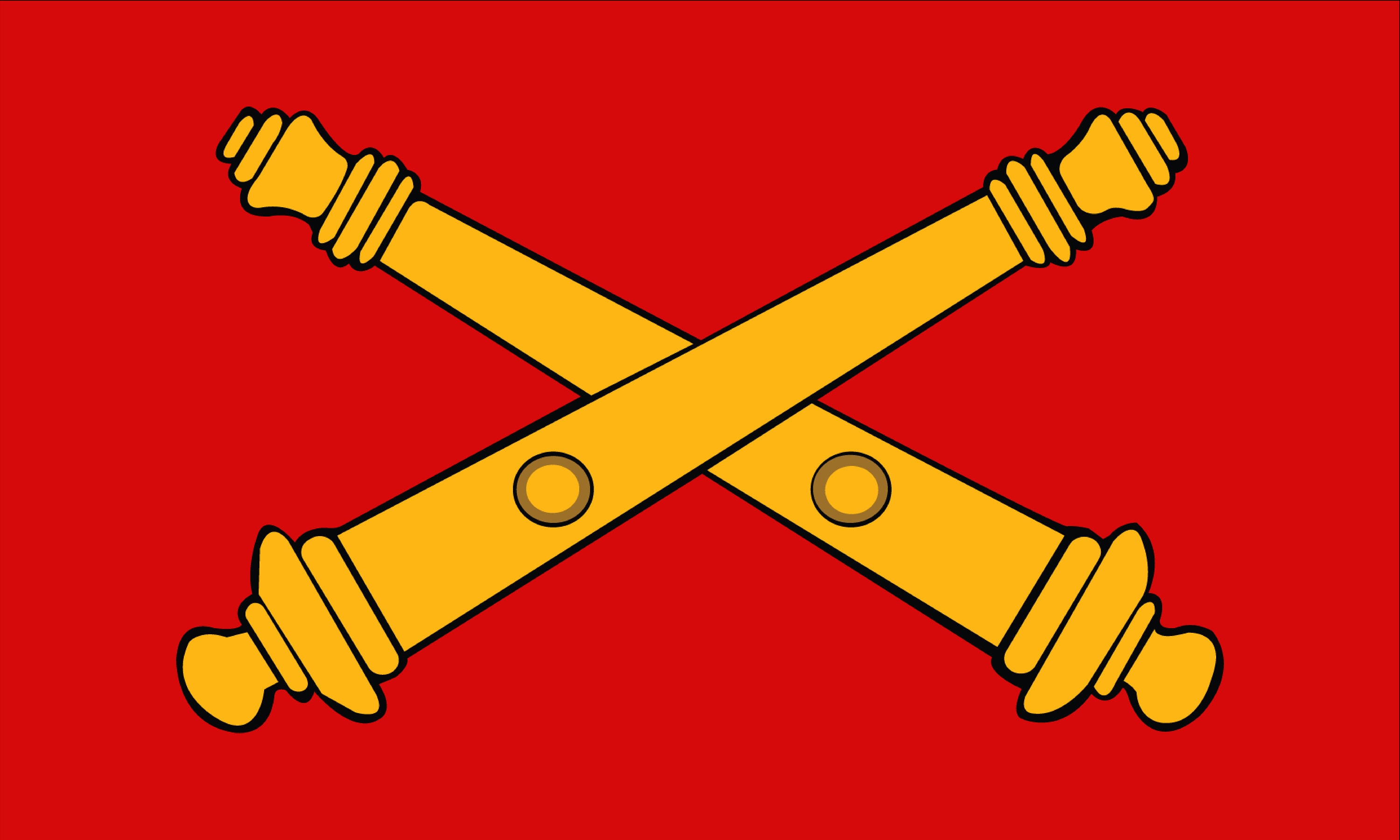 Field Artillery 3x5 Flag Double Sided US Army Etsy