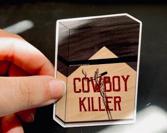 Cowboy Killer Sticker