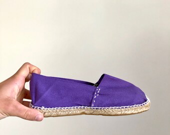 purple espadrilles