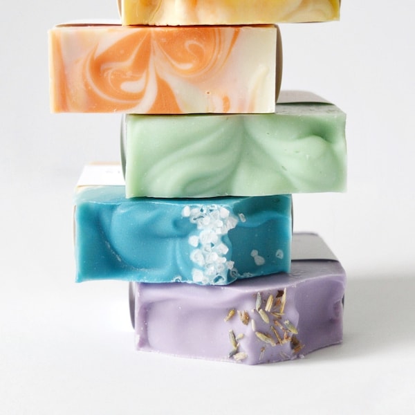 Artisan Handmade Soap - Different Fragrances and Types Available - 4.5-5 oz weight