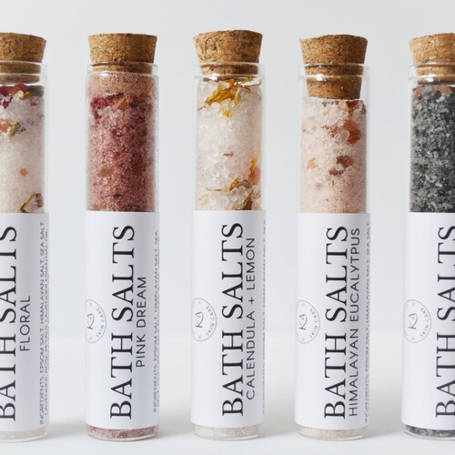 BULK Bath Salts Samples 20 G Natural Soothing Relaxation Etsy
