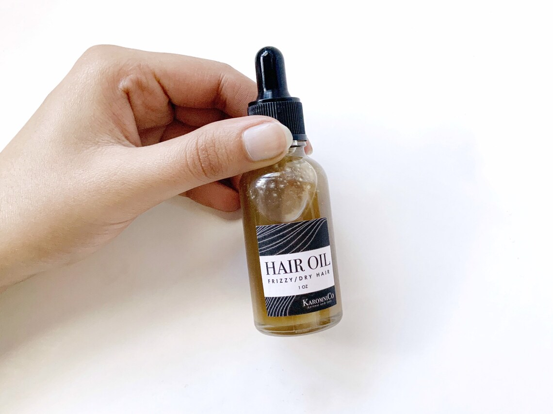 Hot Hair Oil Treatment Brittle Damaged Dry Dandruff Hair Oil Etsy