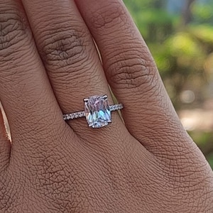 Cushion cut cz ring store