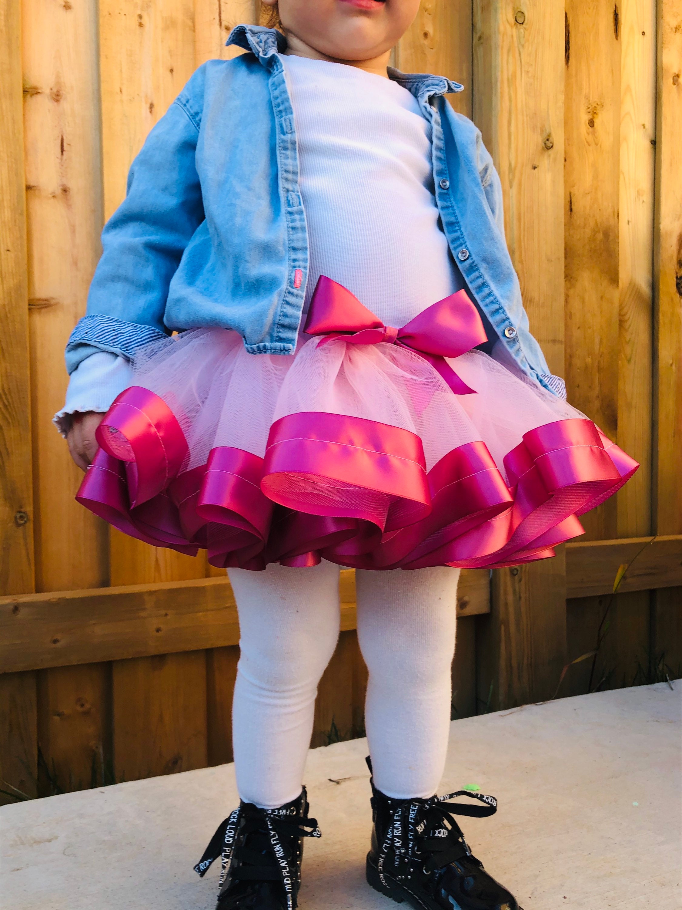 Tutu skirt-Birthday-Girls-Tule-First Birthday-Ballerina-Skirt-Babies- Baby-Princess tutu-Babygirl tutu-Todler tutu-Pink tutu-Birthday Outfit