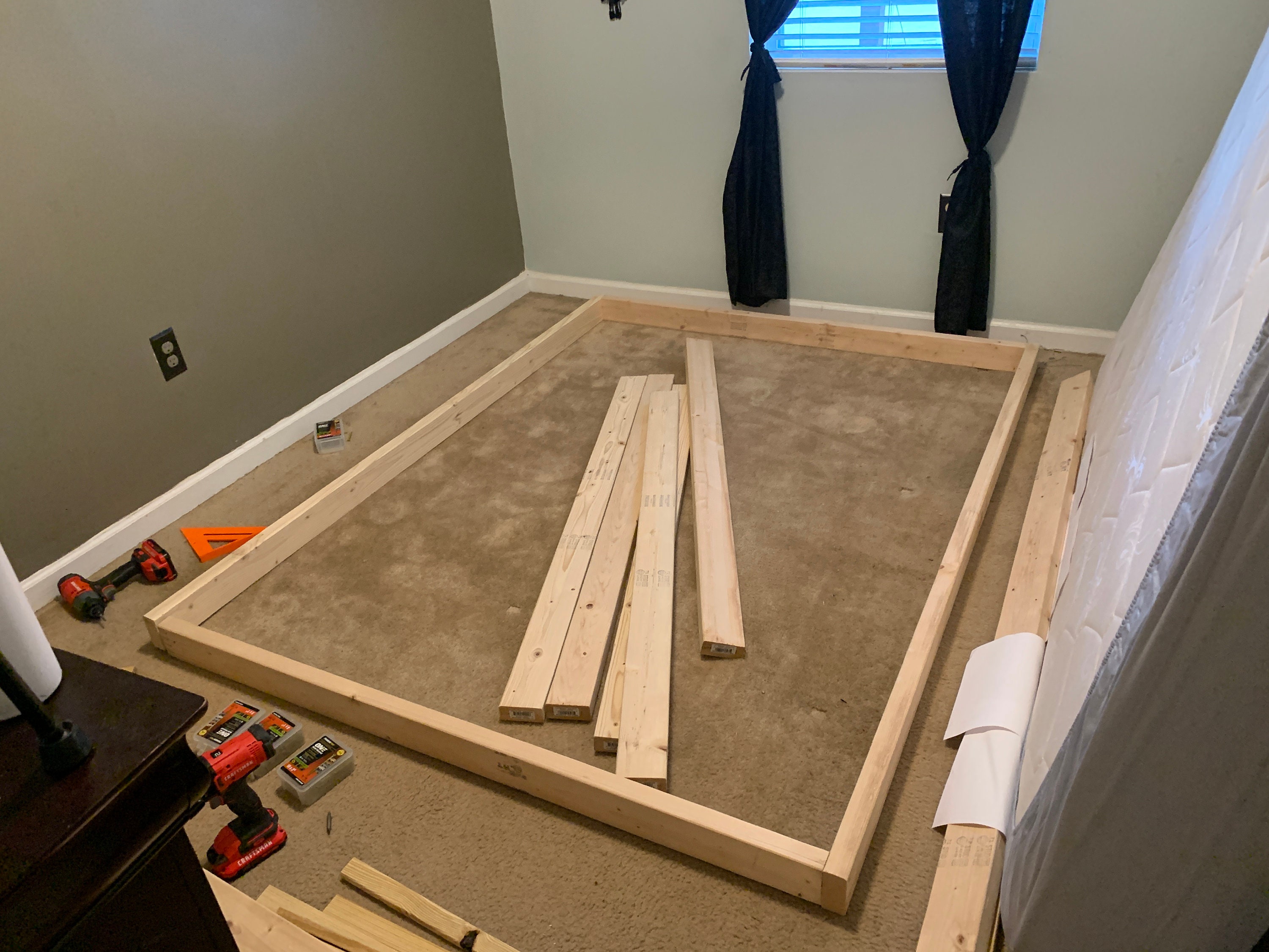 Full Loft Bed Woodworking Plans Etsy