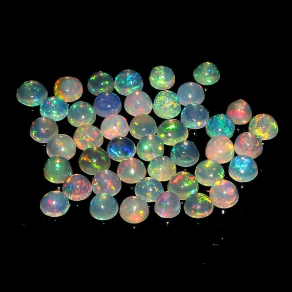 Crystal Opal Colorful Opal Welo Opal AAA Grade Multi Opal Round Opal