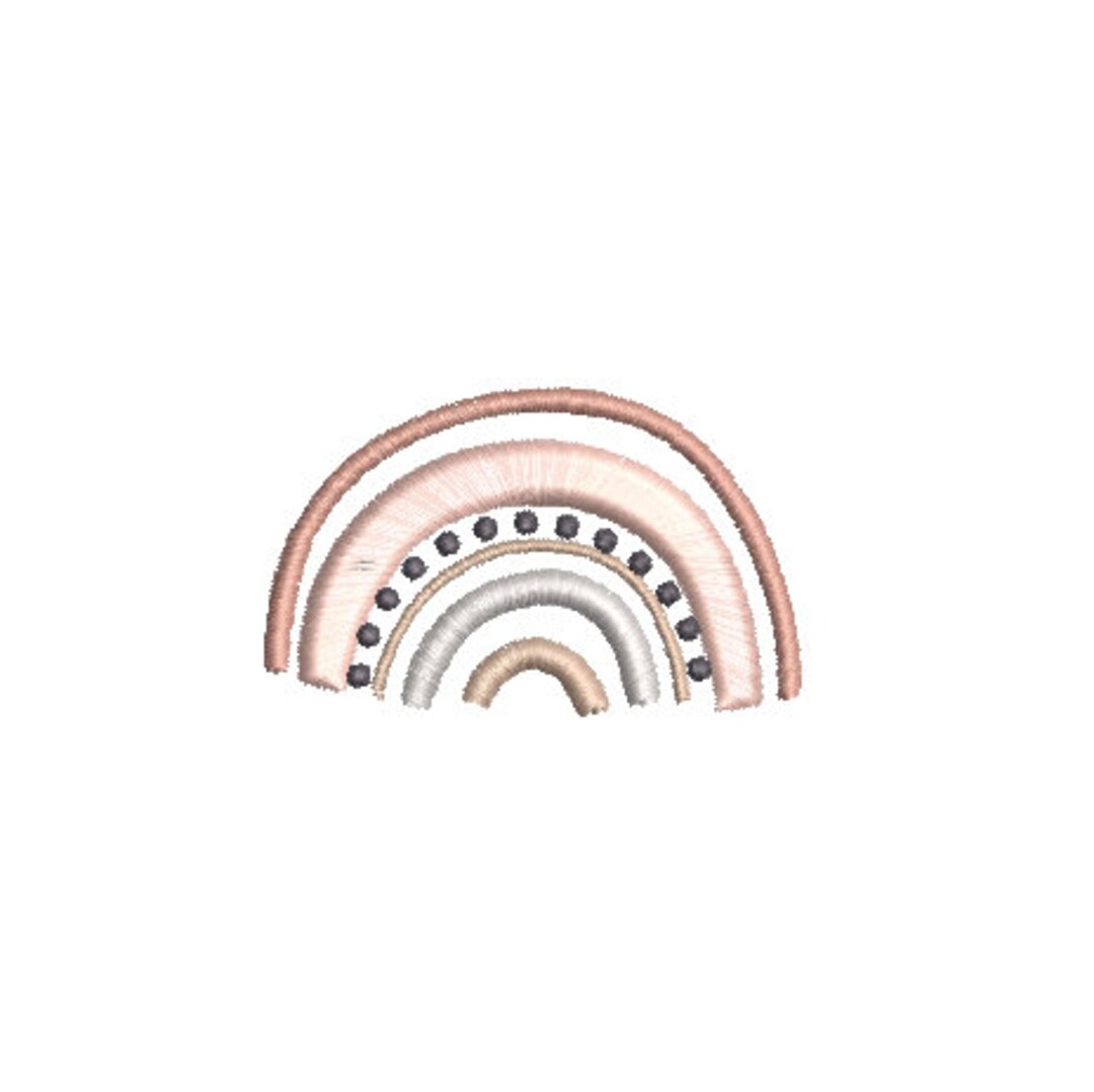 Rainbow Set Machine Embroidery Design ,instant Download - Etsy