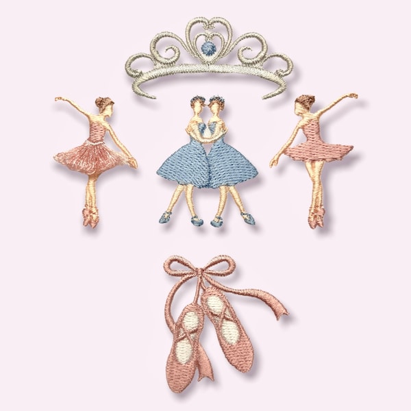 ballerina embroidery design ,instant download