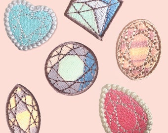 gem machine embroidery design ,instant download