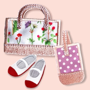 schoolsupplies machine embroidery design　instant download