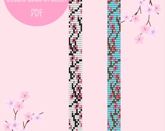 桜のビーズ織りブレスレット *9 PDF
