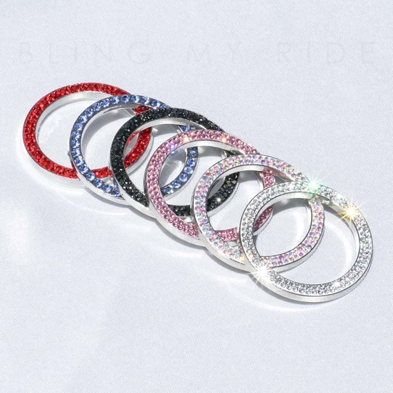 Bling Ignition Push Button Ring Etsy