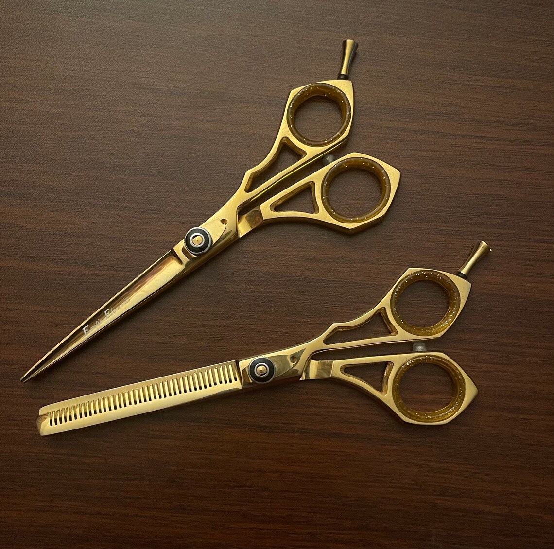 Schere Profi Salon Friseur Schere Ein Kamm inklusive für | Etsy