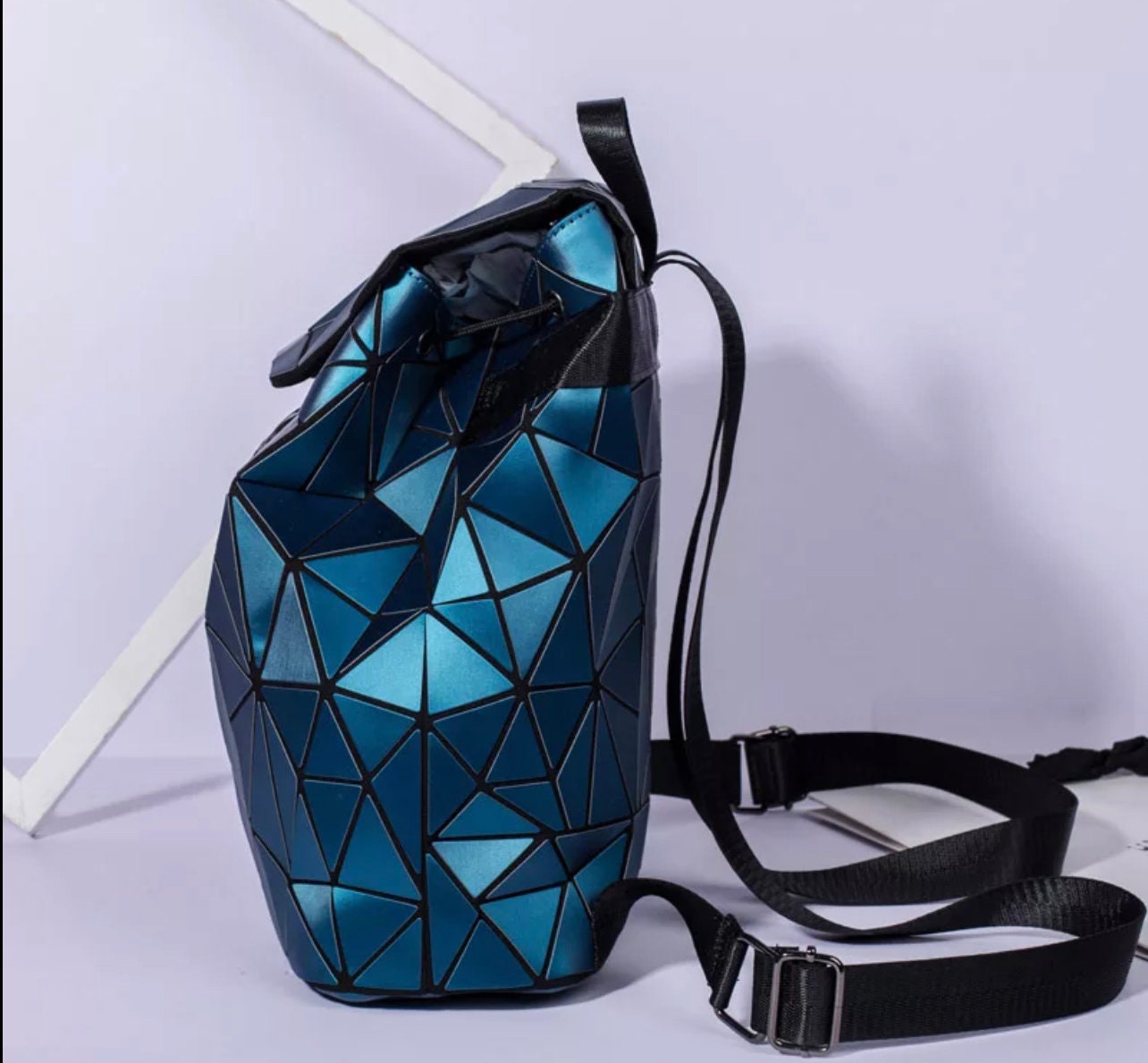Women's New Design Backpack Shoulder Back Hologram | Etsy