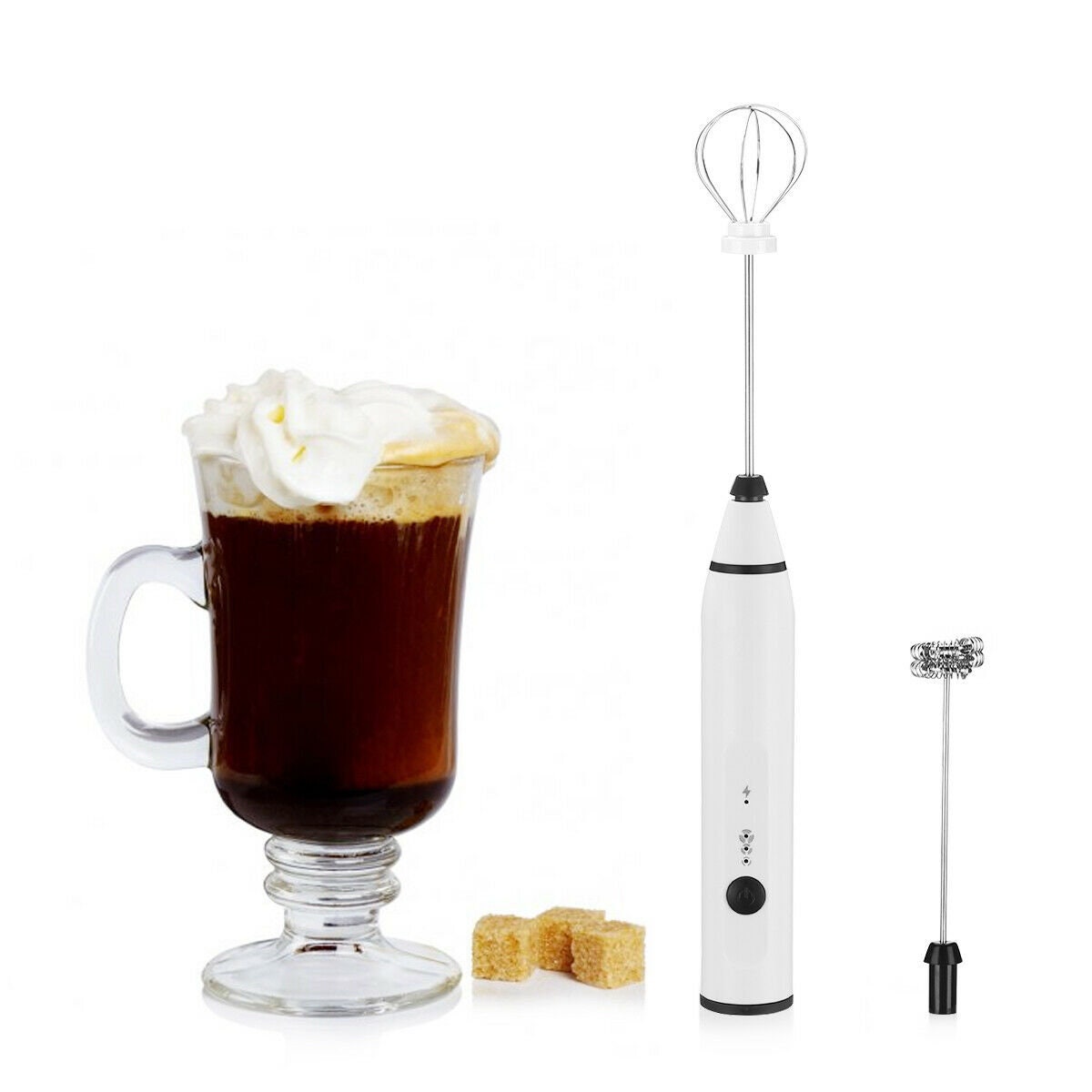 Milk Foamer Electric Milk Frother Portable Mini Mixer Machine Etsy