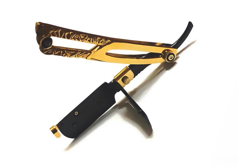 Men's Sliding Barber Professional Razor Double Edge Blade Etsy