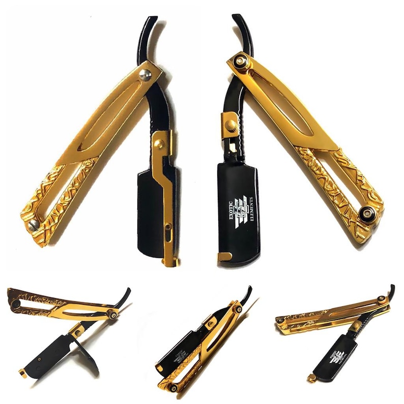 Men's Sliding Barber Professional Razor Double Edge Blade Etsy
