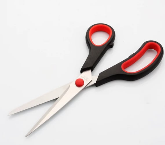 3 pcs Pack Stainless Steel Comfort Grip Office Scissor Sewing Scissors Set
