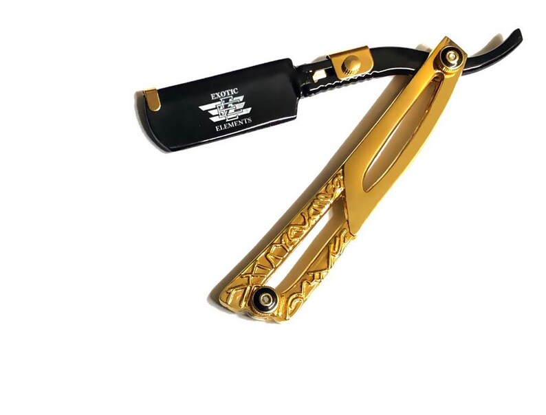 Men's Sliding Barber Professional Razor Double Edge Blade Etsy