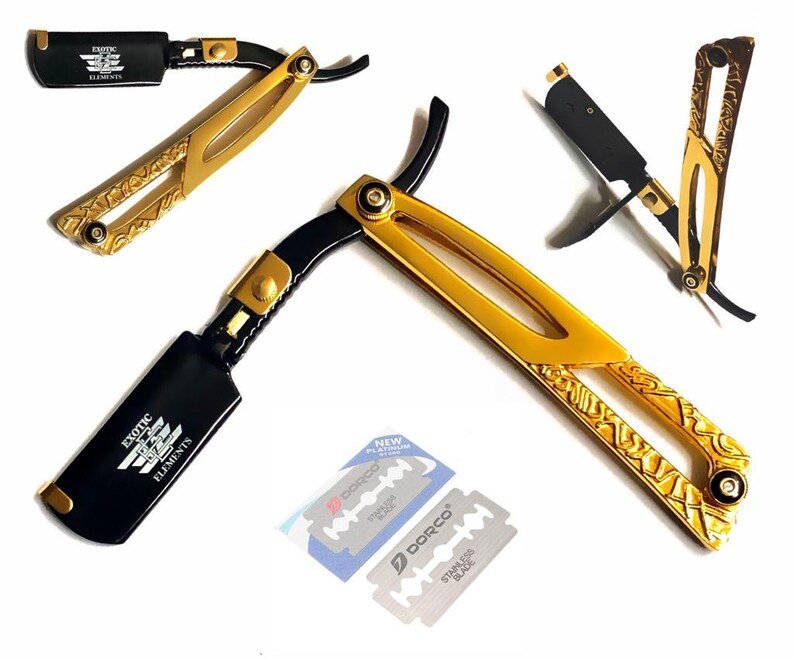 Men's Sliding Barber Professional Razor Double Edge Blade Etsy