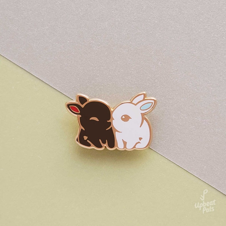 Bunny Rabbits Cute Pin Etsy