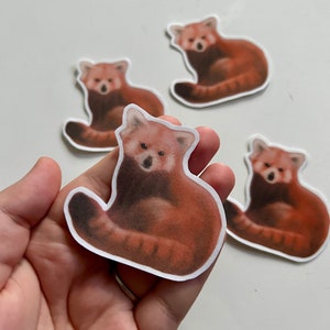 Sticker Ruby le panda roux