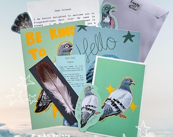 Wildlife Mail Club | Froggyandflower | May Edition | Snail Mail
