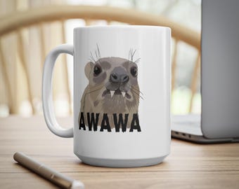 AWAWA Ceramic Coffee Cups, valentines day gift 11oz, 15oz, girlfriend gift